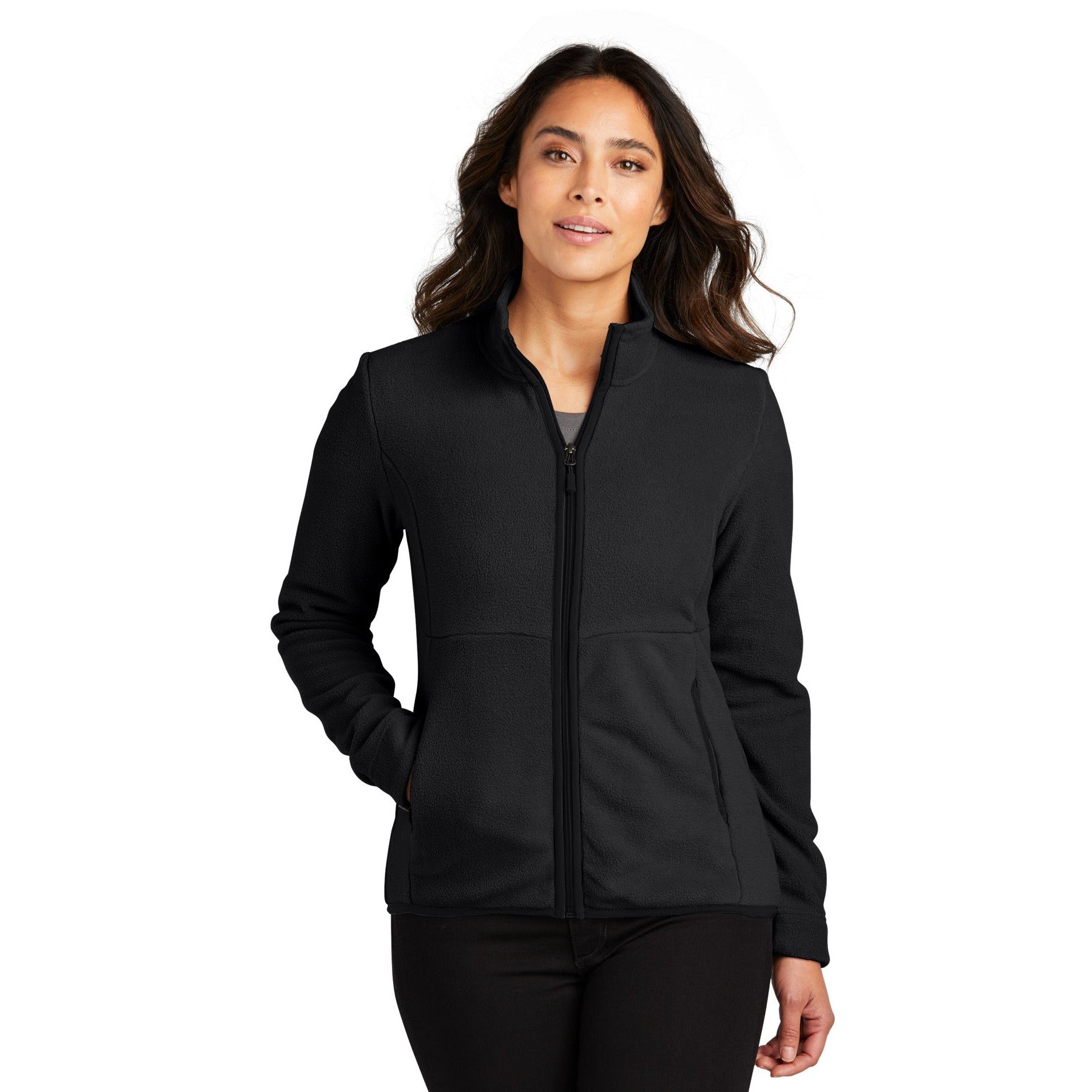 Port Authority-Port Authority® Women's Connection Fleece Jacket L110-MedTech-2